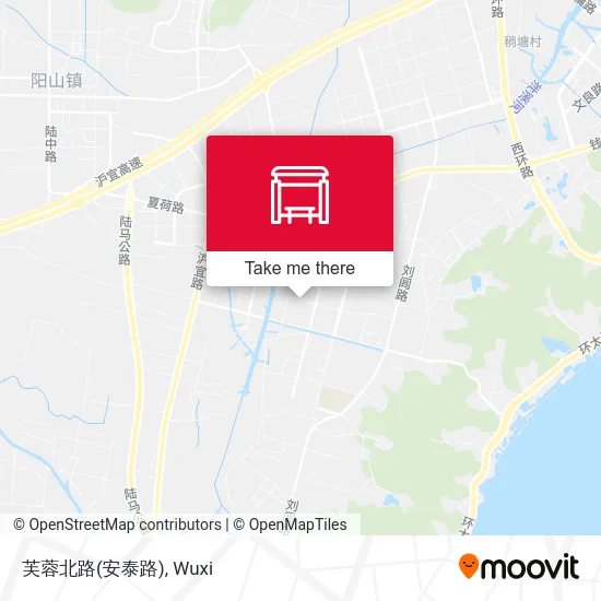 芙蓉北路(安泰路) map