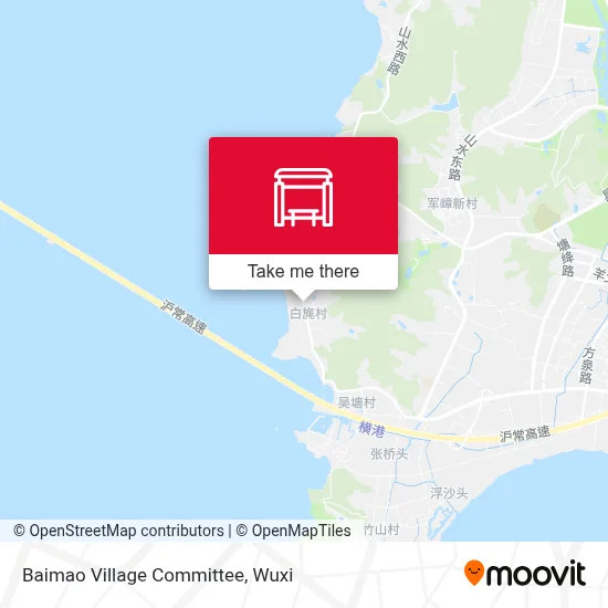 Baimao Village Committee map
