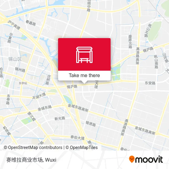 赛维拉商业市场 map