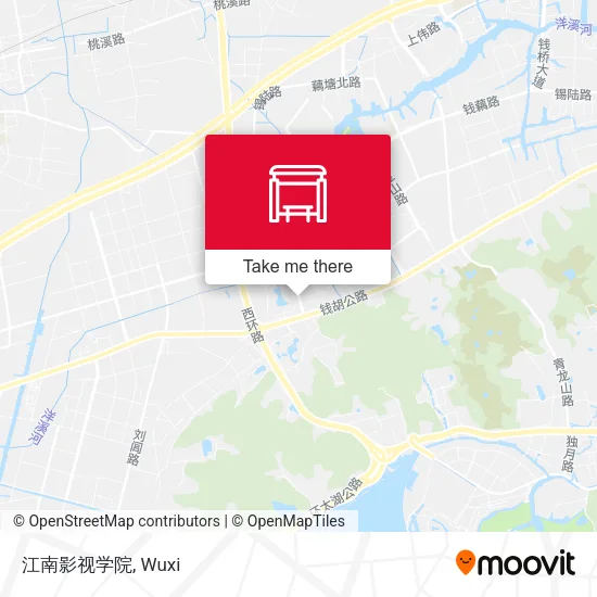 江南影视学院 map