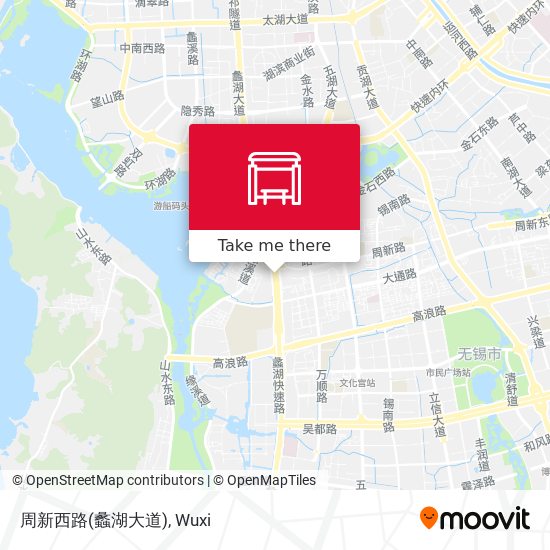 周新西路(蠡湖大道) map