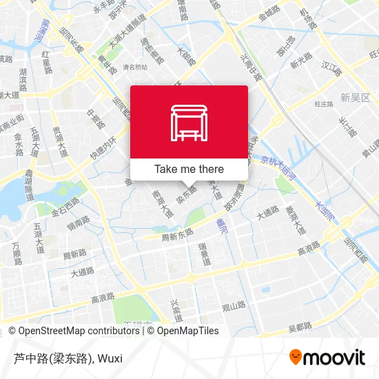 芦中路(梁东路) map