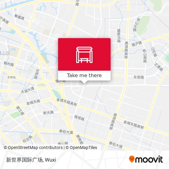 新世界国际广场 map