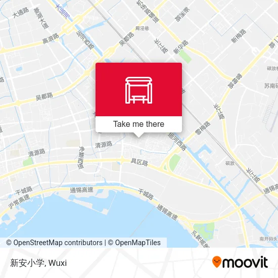 新安小学 map