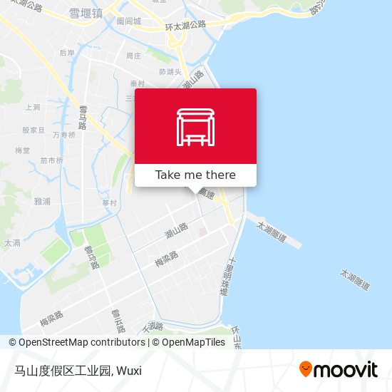马山度假区工业园 map