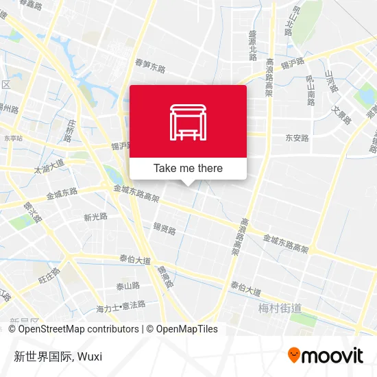 新世界国际 map