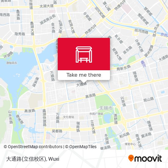 大通路(立信校区) map