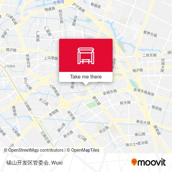 锡山开发区管委会 map