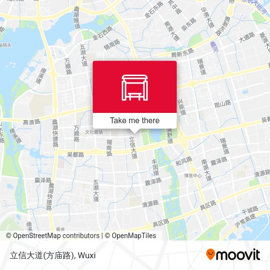 立信大道(方庙路) map