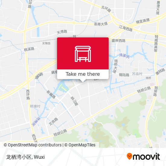 龙栖湾小区 map