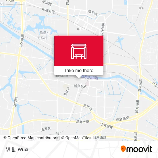钱巷 map