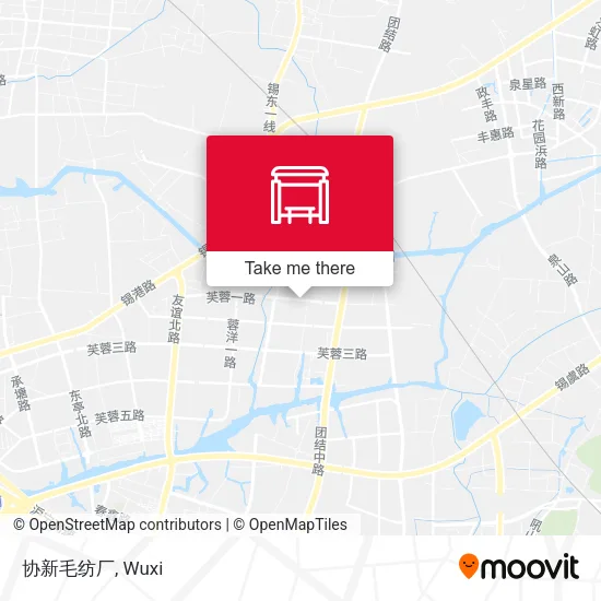 协新毛纺厂 map