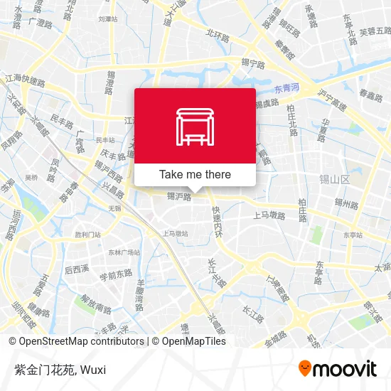 紫金门花苑 map