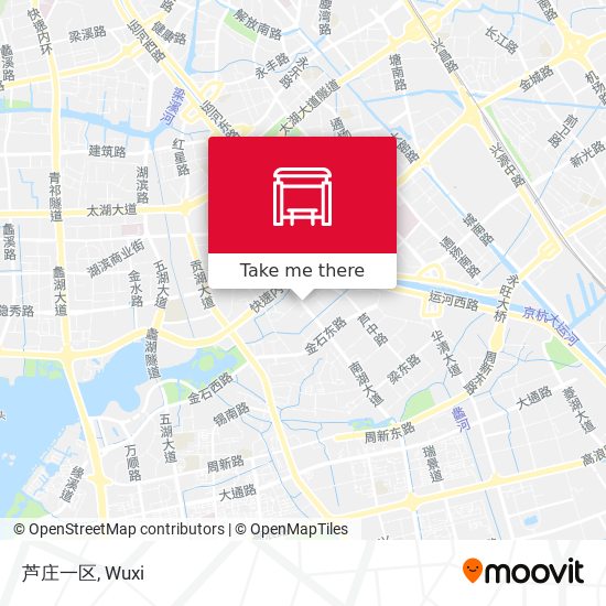 芦庄一区 map