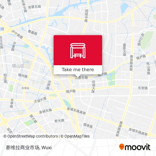 赛维拉商业市场 map