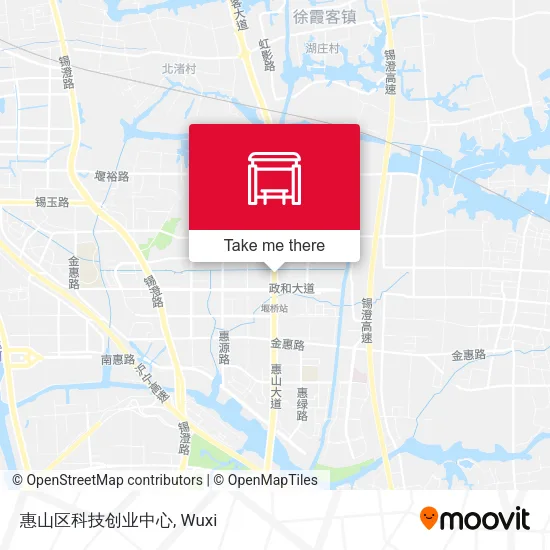 惠山区科技创业中心 map