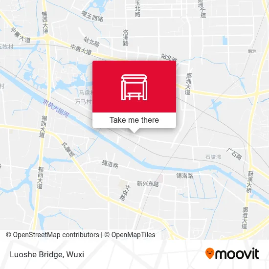 Luoshe Bridge map