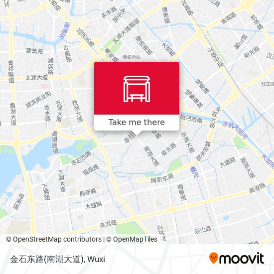 金石东路(南湖大道) map