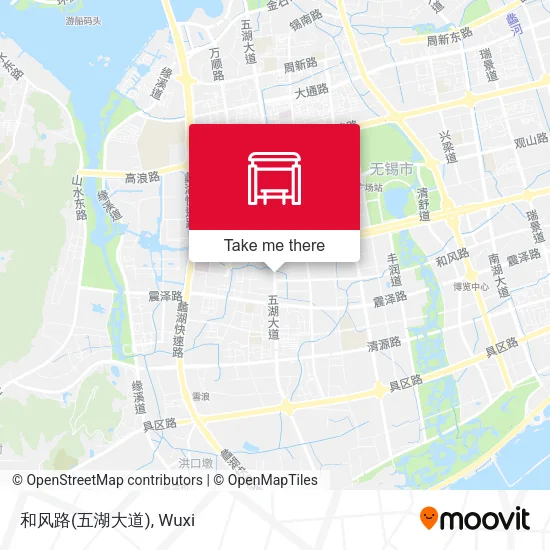 和风路(五湖大道) map