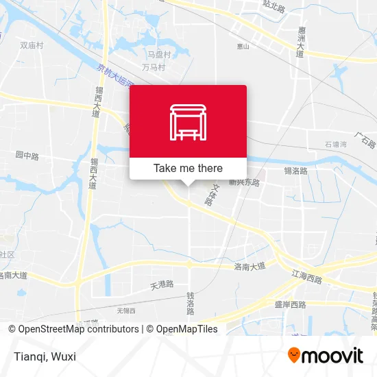 Tianqi map