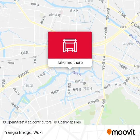 Yangxi Bridge map