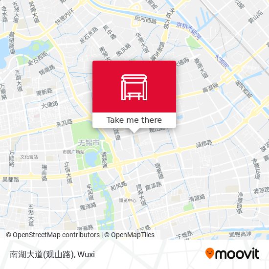 南湖大道(观山路) map