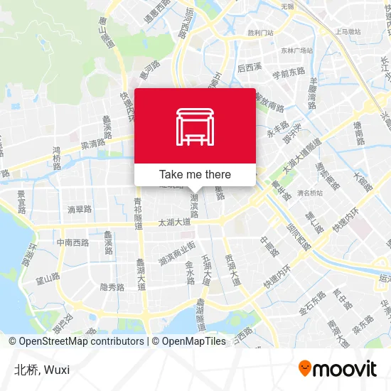 北桥 map
