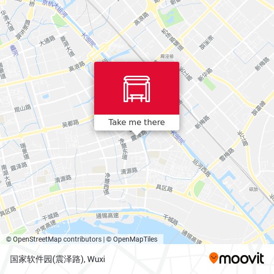 国家软件园(震泽路) map