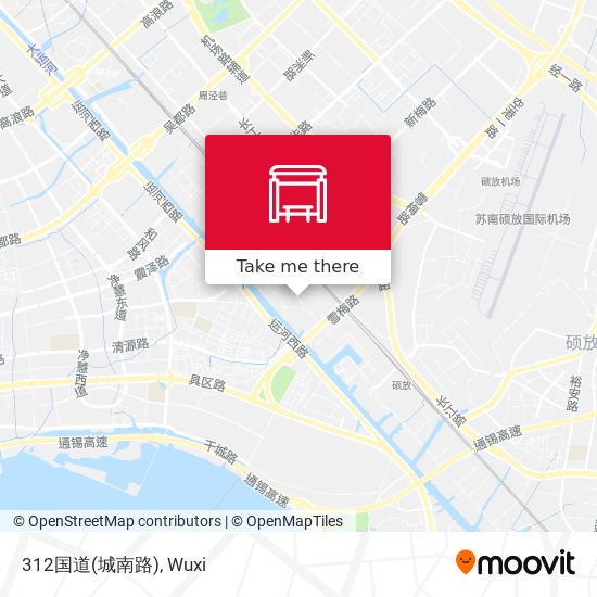 312国道(城南路) map