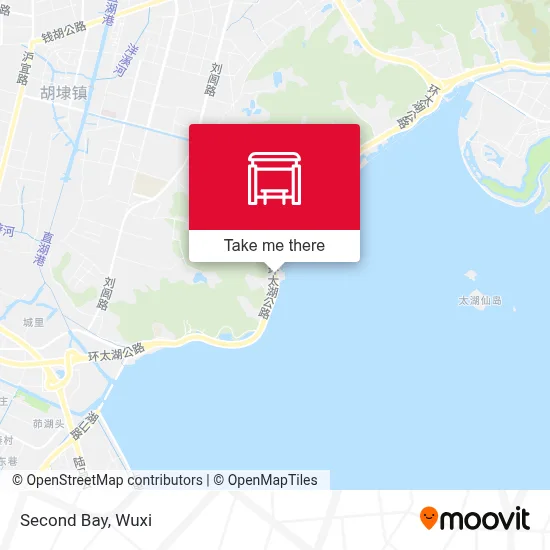 Second Bay map