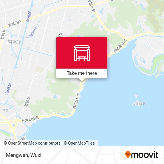 Mengwan map