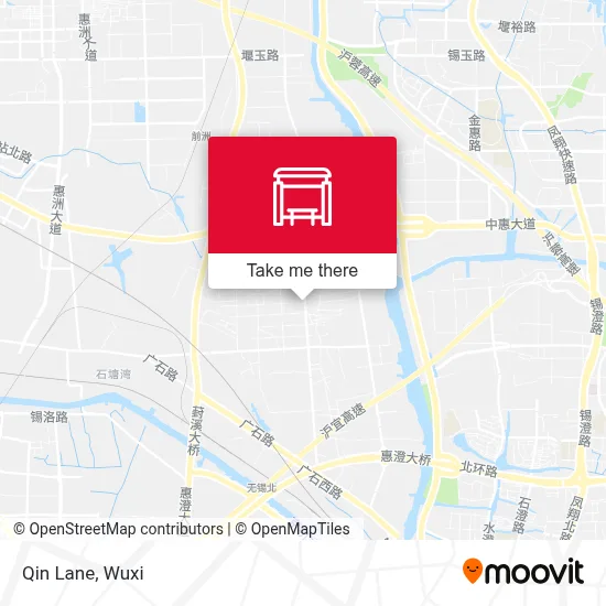 Qin Lane map