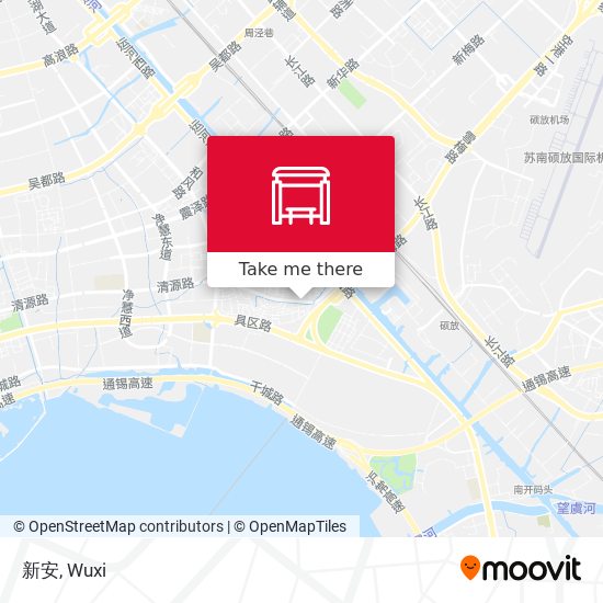 新安 map