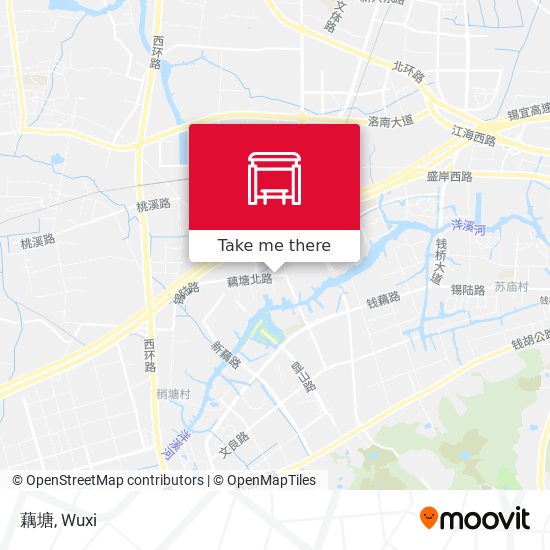 藕塘 map