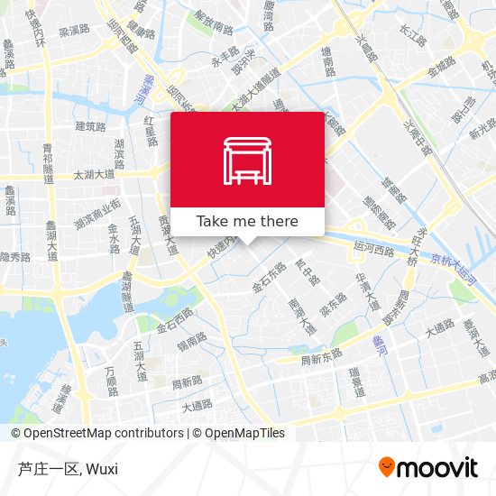 芦庄一区 map