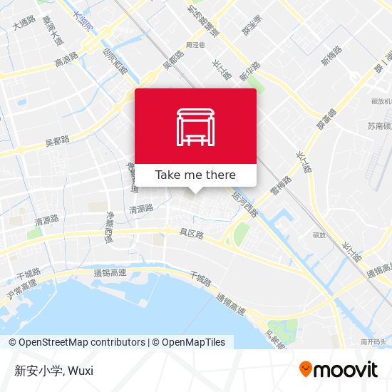 新安小学 map