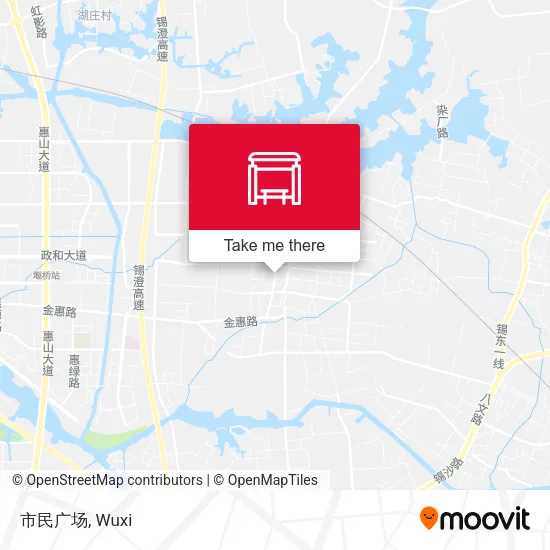 市民广场 map
