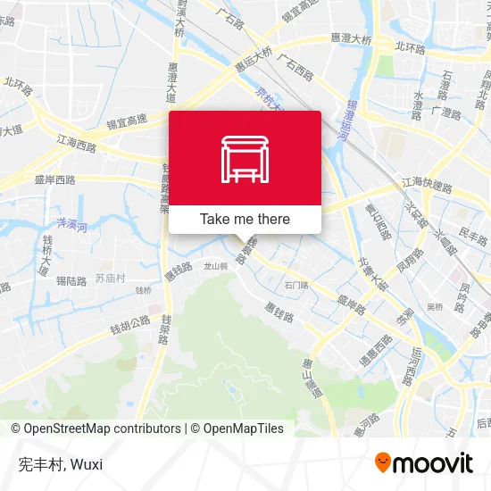 宪丰村 map