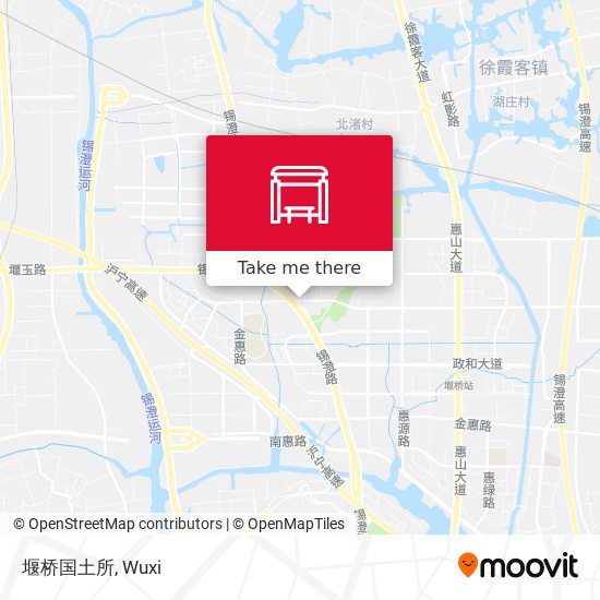 堰桥国土所 map