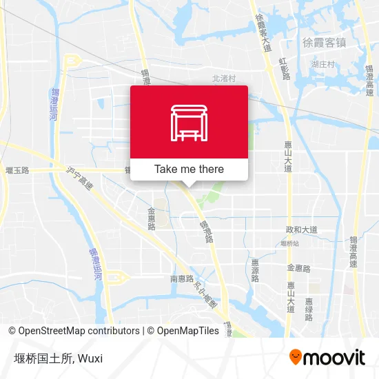 堰桥国土所 map