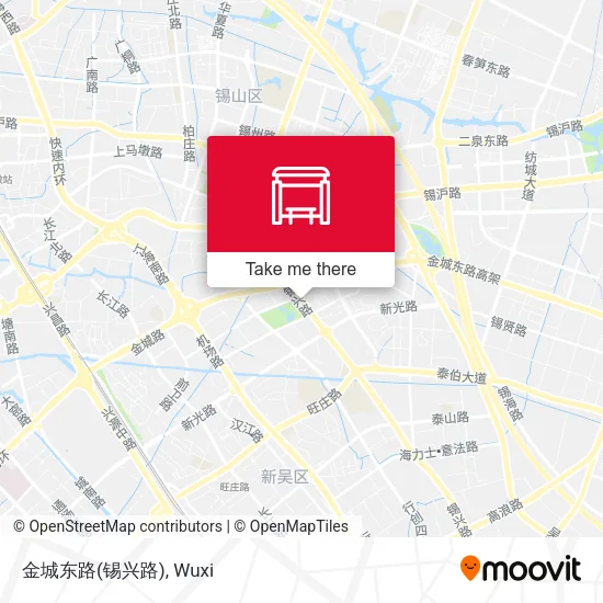 金城东路(锡兴路) map