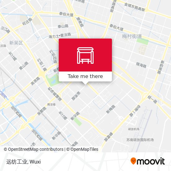 远纺工业 map