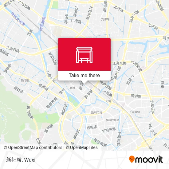新社桥 map