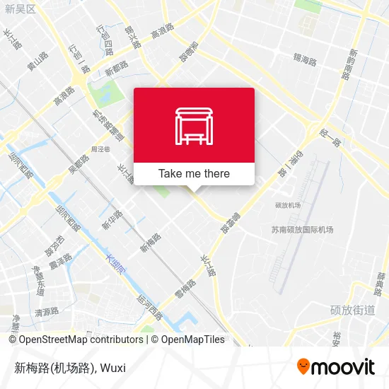 新梅路(机场路) map