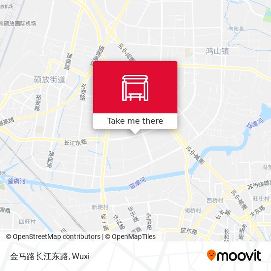 金马路长江东路 map
