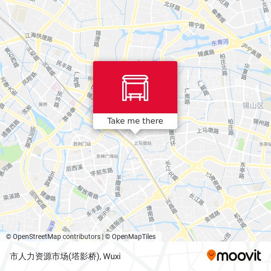 市人力资源市场(塔影桥) map