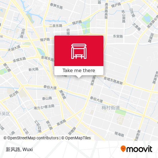 新风路 map