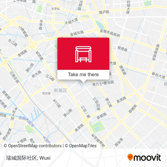 瑞城国际社区 map