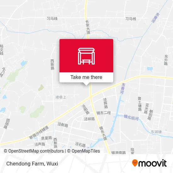Chendong Farm map