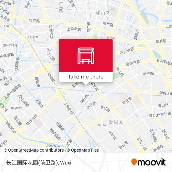 长江国际花园(前卫路) map